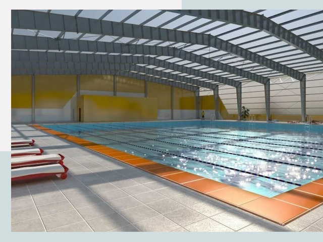 Строительство крытых бассейнов в Кушве