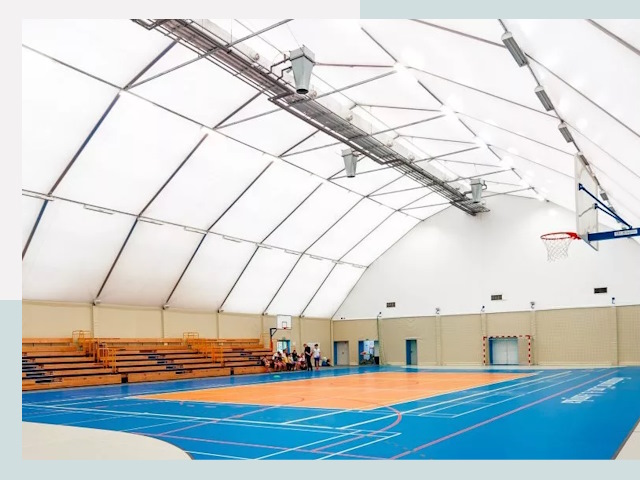 Строительство спортивных залов в Кушве