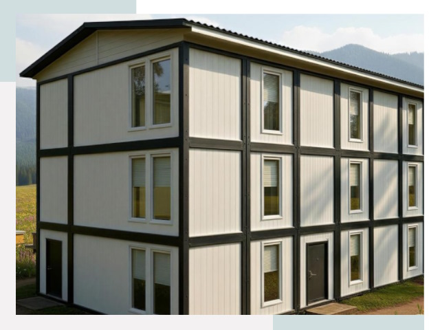 Модульные общежития в Кушве