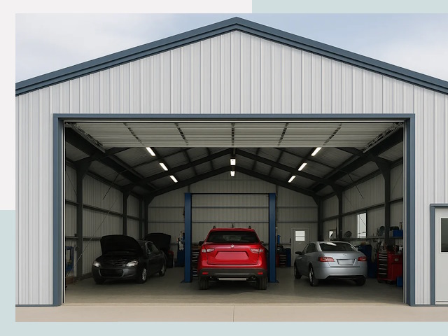 Ангары из сэндвич панелей от 616 руб. в Кушва