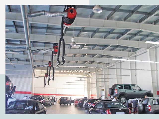 Строительство автосалонов из металлоконструкций от 616 руб.