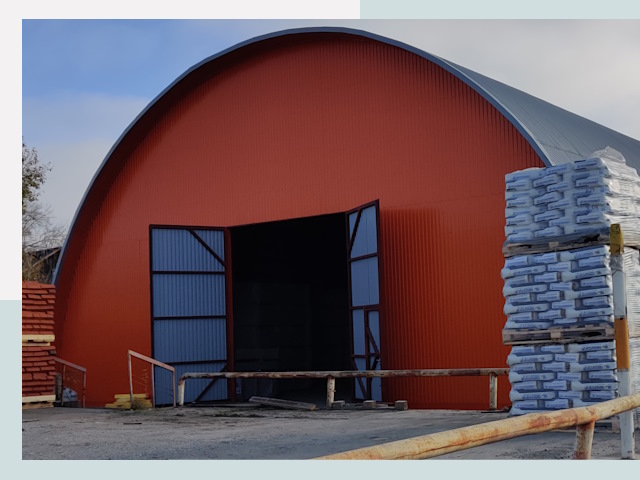 Полукруглые ангары по цене от 616 руб. в Кушва