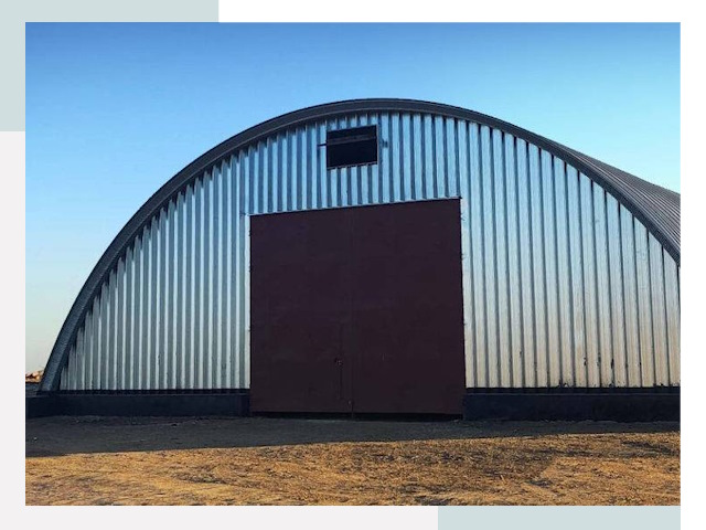 Арочные ангары в Кушве
