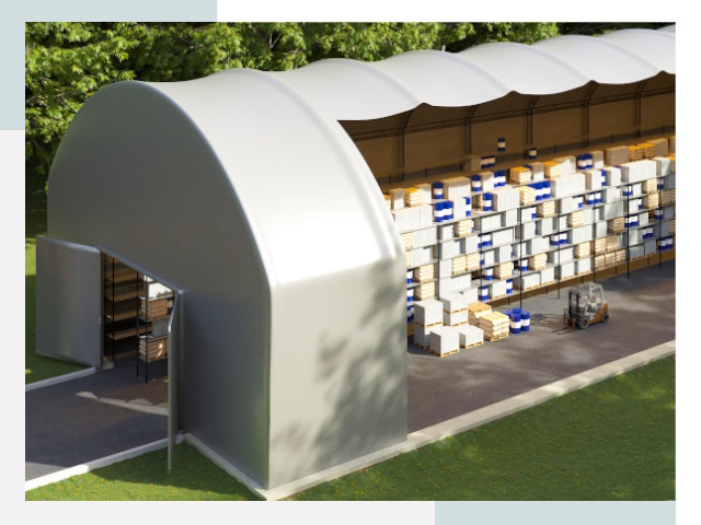 Тентовые ангары в Кушве