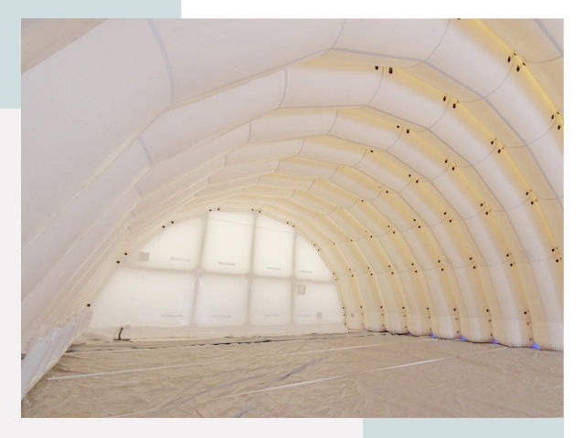 Пневмокаркасные ангары в Кушве