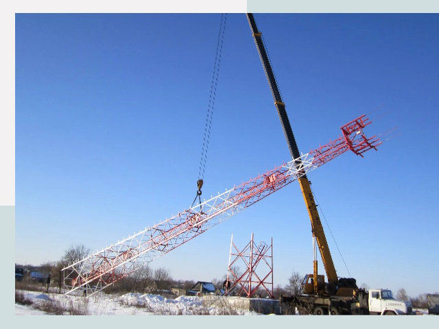 Строительство башен связи в Кушве от 616 руб.