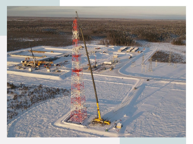 Мачты связи в Кушве