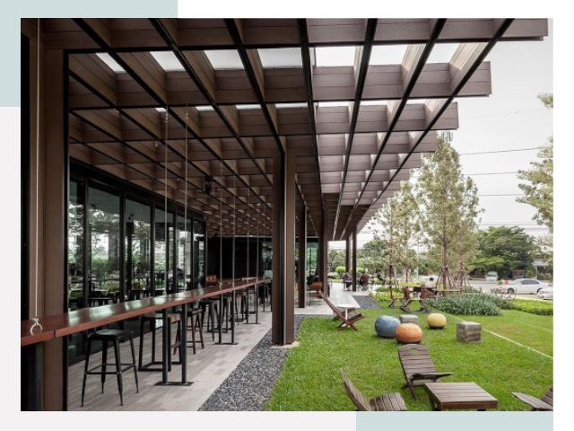 Летние веранды для кафе в Кушве