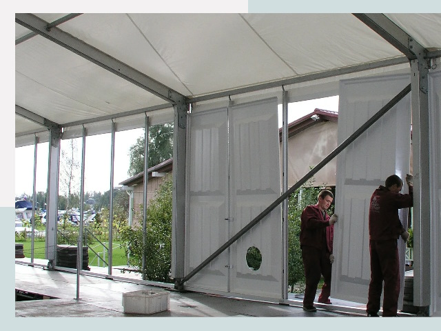 Быстро сборные шатры в Кушва от 616 руб. за м²