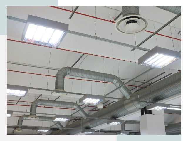 Вентиляция ангаров в Кушве