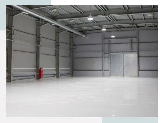 Полы для ангаров в Кушве