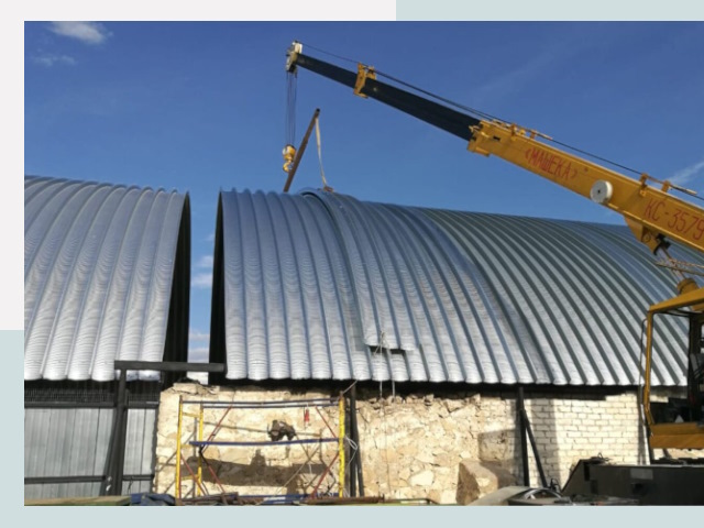 Реконструкция ангаров в Кушве от 616 руб.