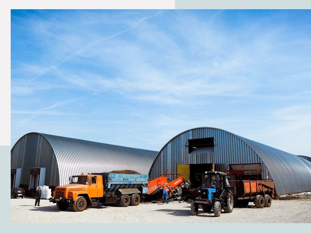 Ангары для спецтехники в Кушве